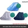 Anti-Static Dust-Free Shoe Covers with Anti-Slip Bottom, Washable Conductive Strips, and Dust-Proof Design