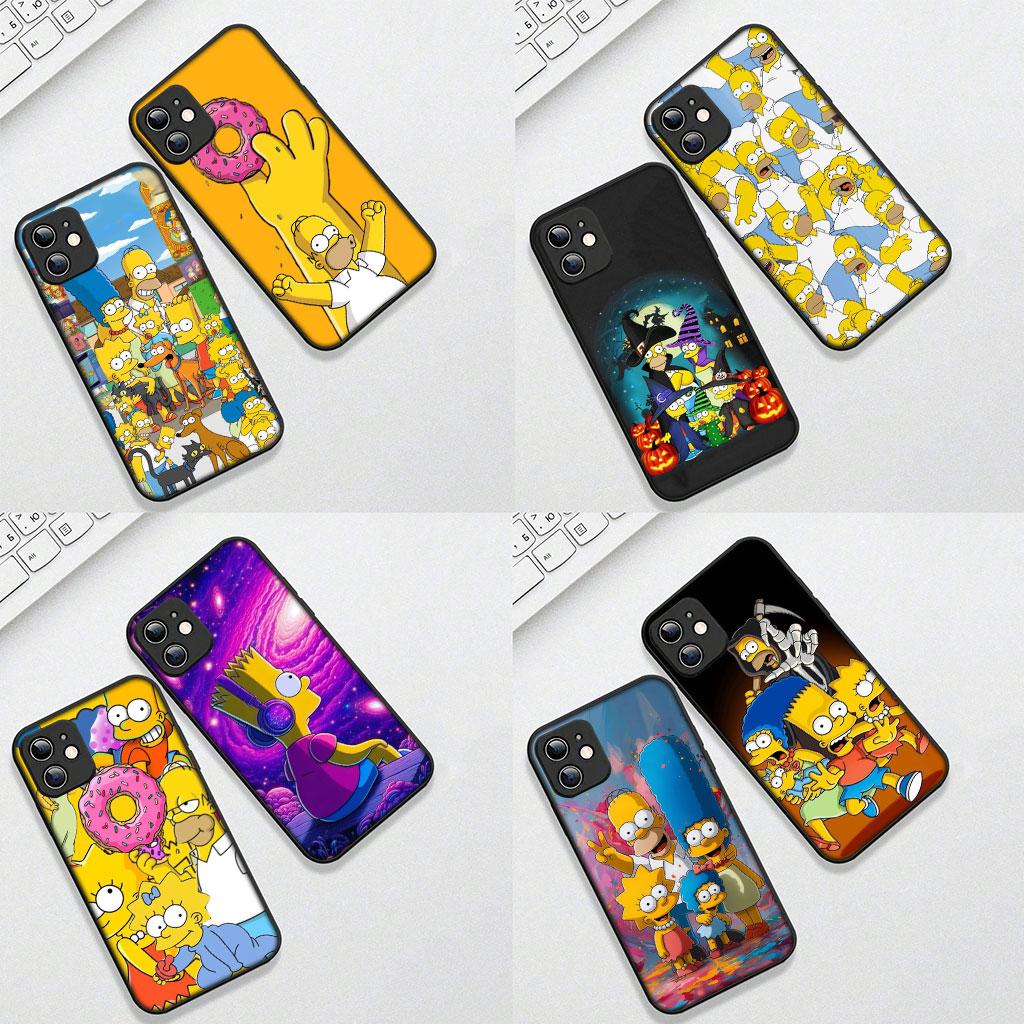 Cover per Telefono The S-Simpsons Comics Bart per Motorola Moto Edge 50 One 30 Fusion 40 neo Ultra Pro 20 Lite G50 G85 G84 E15 E14 Custodia