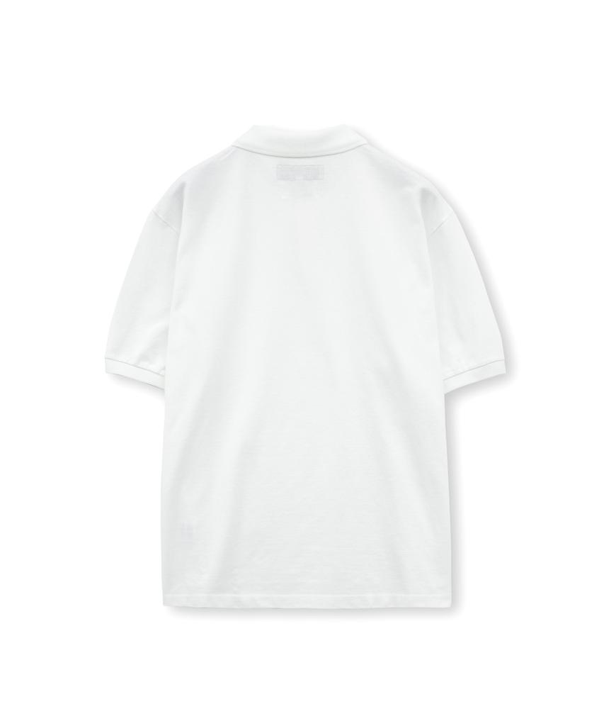 Beulaunyadeu Cotton Pique Shirt, White