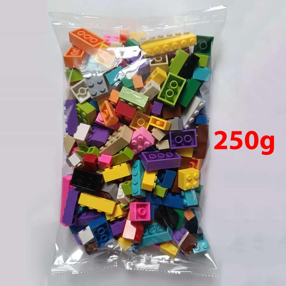 125g 250g 500g Building Blocks Bulk Lot Pack Bricks Block Plate Toys Small Particles Bulk Compatible eds