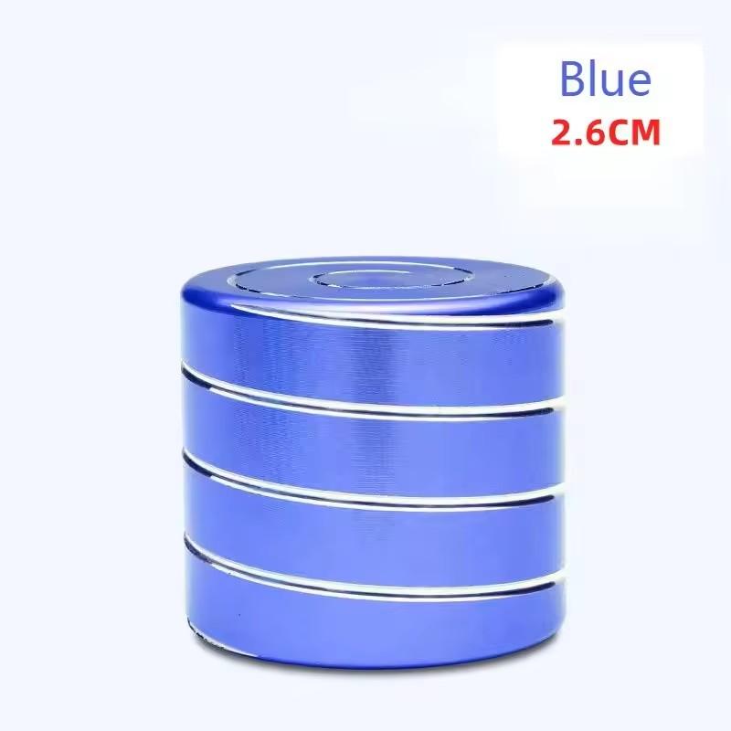 1 ks Dekompresní rotační kovový stolní cylindrický gyroskop Kancelářský stůl Fidget Dárek Optická iluze Plynulé prstové hračky