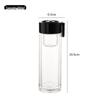 Portable Double-Layer Glass Tea Infuser Bottle