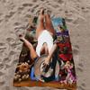 New Cartoon Anime G-Goat Beach Towel Colorful Bath Towels for Girl Microfiber Quick Dry Custom Sand Free Beach Yoga Spa Gym Pool