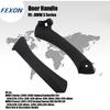 Maniglia Pannello Interno Porta e Maniglia Esterna Porta Coperchio Finitura | Compatibile con BMW Serie 3 E90 E91 E92 E93 Adatto per BMW 323 325 328 330 335 Nero 1 Posteriore Sinistro