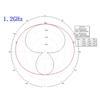 Black UWB Antennas 1.1GHz-9GHz Ultra Wideband Antennas High Gains Radio Transmit Receive Antennas