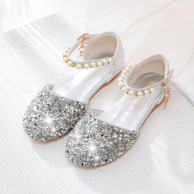 Girls' Sandals Fashion Summer New Children's Hot Soft Sole Big Kids Girls Summer Brand Princess Shoes Trendy