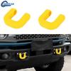 Yellow Front Track Tow Hook Trim Cover Protector Guard Kit For Ford Bronco +