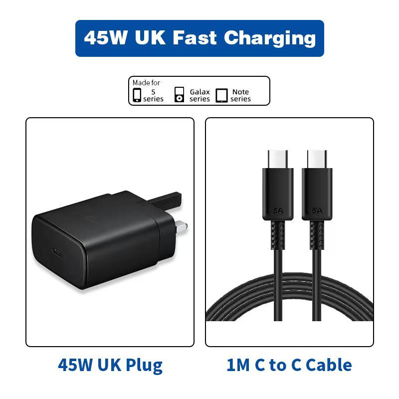 Samsung 25W European & British Standard PD Fast Charger