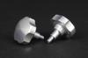Special Parts Takegawa Side Cover Knob Type 2 Silver Super Cub 50/50 Pro/110/110 Pro 09-11-0178