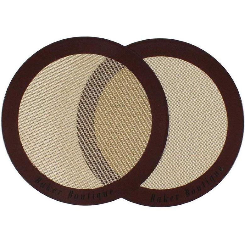 Silicone Baking Mats, 2-Pack Non-stick Silicone Baking Sheet Liner, Reble Heat Resistant Baking Pastry Sheets for Bake Pans/Rolling/Macaron/Cookie