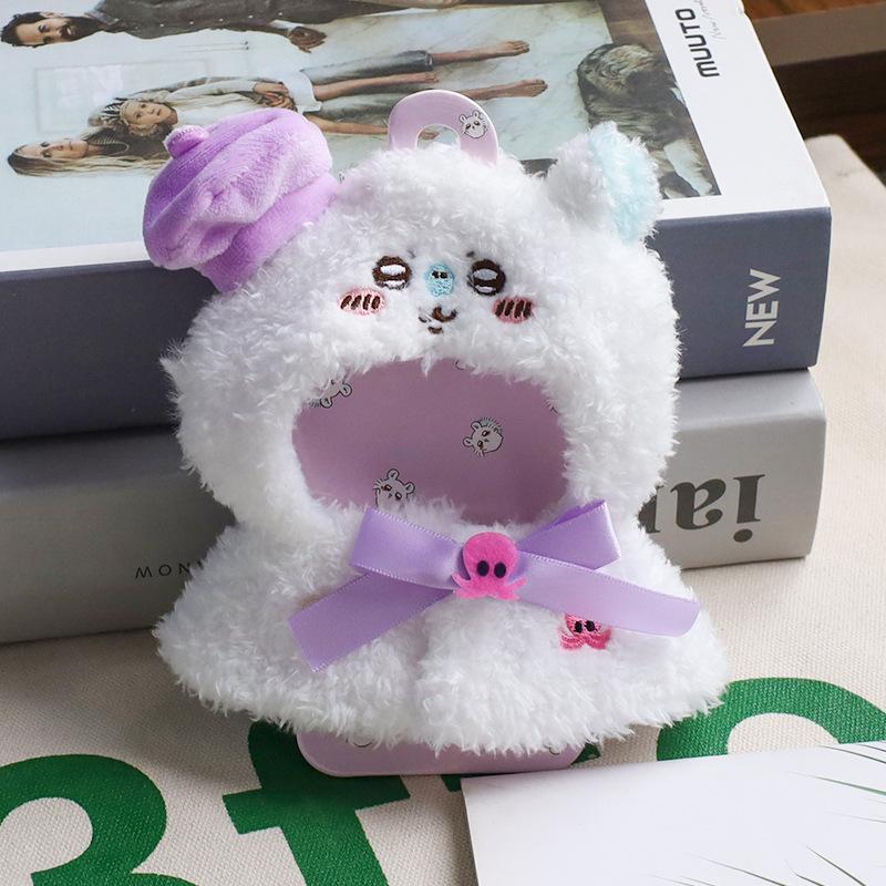 15Cm  Cute Plush Doll'S Clothes Cape Skirt Suit Sitting Party  Kuromi Clothes Monsters Vinyl Labubu Clothes