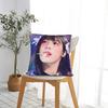 Kpop Style Girl Minji Bunnies Art Pillow Case Novelty Pillow Cover Soft Pillowcases For Couch Sofa Bedroom