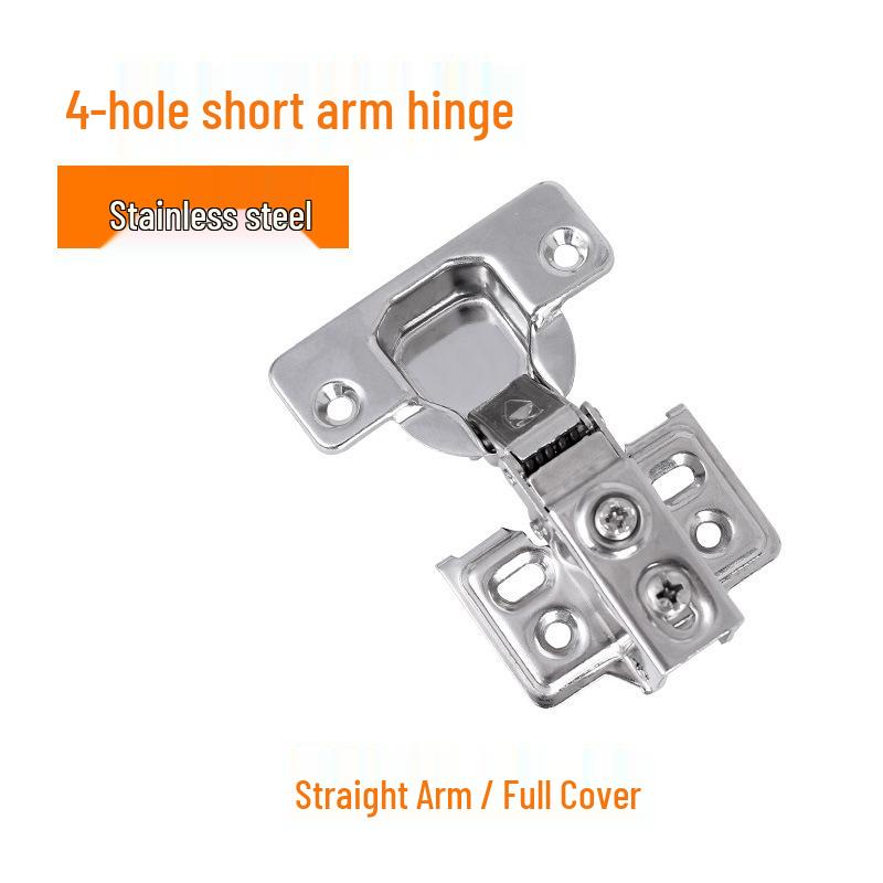 American Small Soft-Close Cabinet Hinge with Damping Buffer and Hydraulic Pipe Fitting
