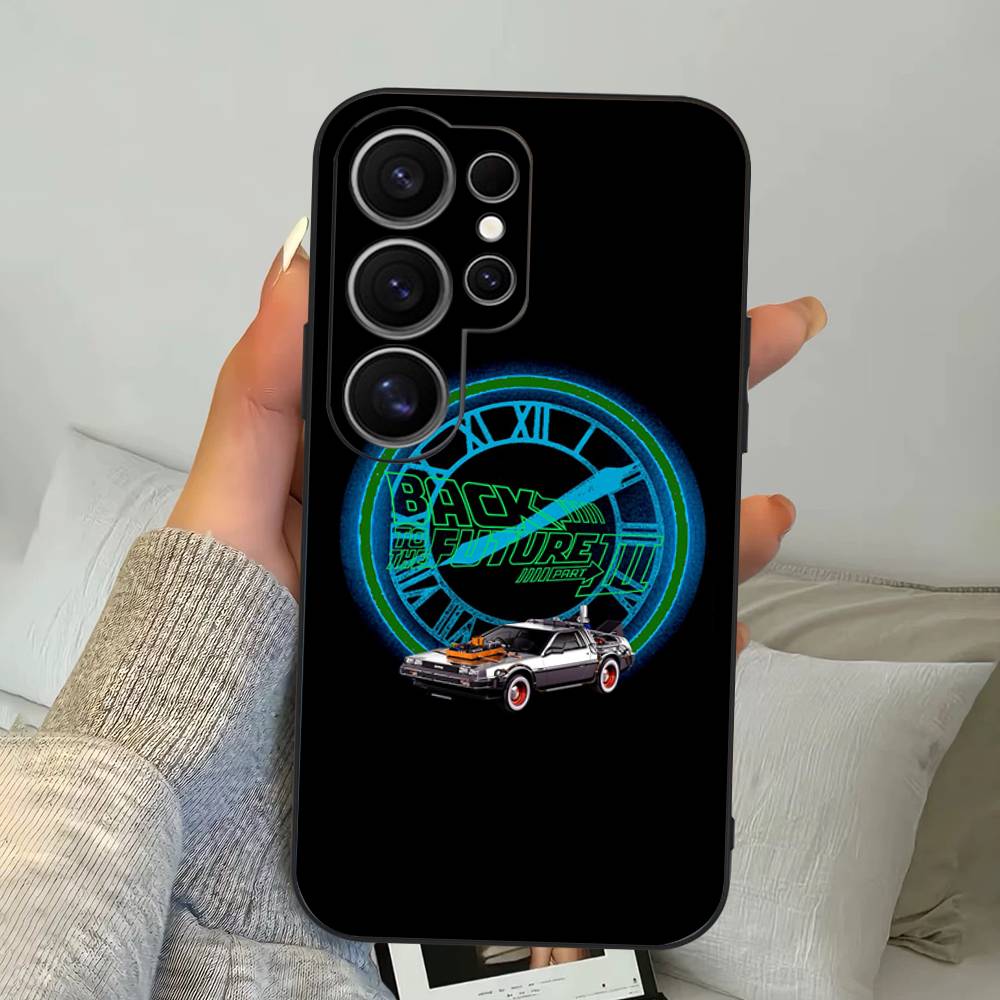 

Back To The Future Phone Case For Samsung S 24 Fe 25 Ultra Plus 20 Lite 21 30 22 23 24 22 Ultra 5G Fundas Samsung S30 plus 5G