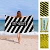 Fashion LOGO O-Off W-White Beach Towel Colorful Bath Towels Girl Microfiber Quick Dry Sand Free Beach Yoga Spa Gym Pool