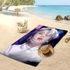 BTS Korean members Printed Quick Dry Beach Towel Super Absorbent Soft Lightweight Bath Towel for Pool Summer Travel