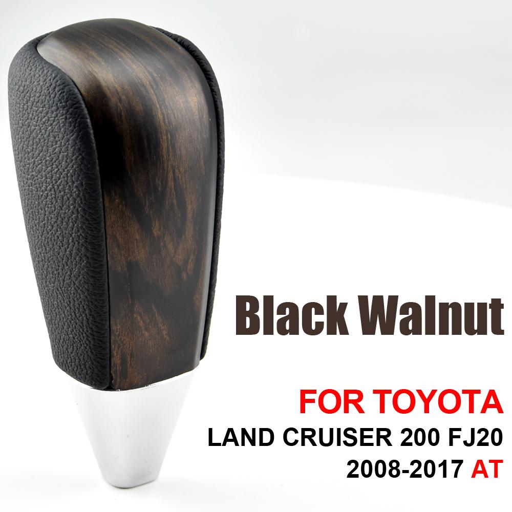 Car Gear Shift Knob Lever Stick Accessories For Toyota Land Cruiser 200 FJ20 2008-2017