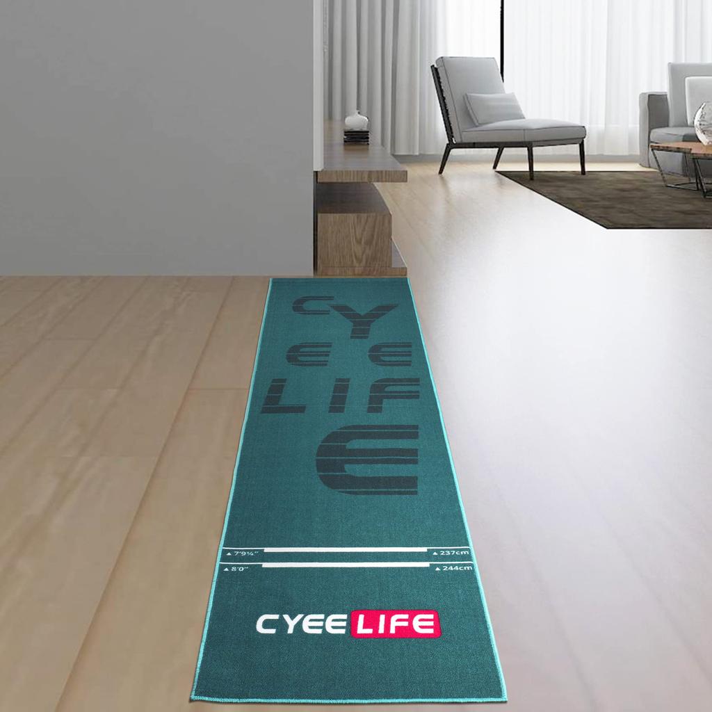 CyeeLife Darts Pad Carpet Dart board Mat, Mat, 65295cm