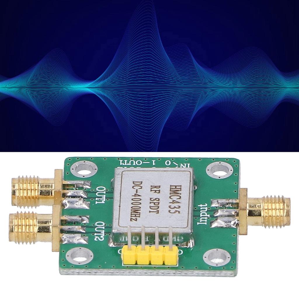 HMC435 RF Signal Generator Module Switch SinglePole DoubleThrow with Large Heat Dissipation Area