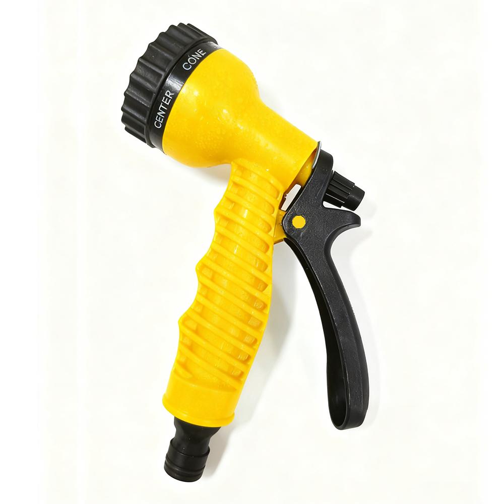 

7 Modes Multifunctional Garden Water Gun with PVC Anti - Crack Hose 1/2 Inch Connector for Watering Plants Vegetables Car Washin