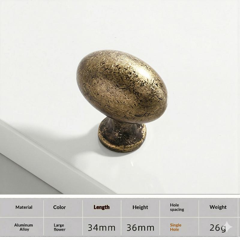 Vintage Durable Metal Cabinets Wardrobes Doors Drawers Bedside Table Handles For Kitchen Dresser Drawer Home Accessories