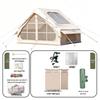 Windproof & Rainproof Outdoor Inflatable Family Camping Tent Set