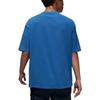 Jordan T-shirt da Uomo con Patch Logo, Girocollo, Manica Corta, Blu Francese DZ0605-486