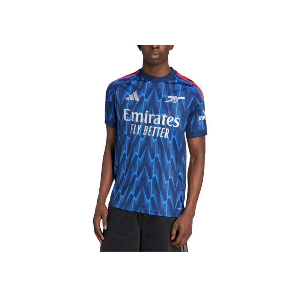 adidas Arsenal SS25 25/26 Away Fan Version Quick-Dry Fashion Sports Short Sleeve Football Shirt Men Tops JI9511