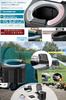 Portable Portable Toilet with a 200kg Weight Capacity, Emergency Toilet, Foldable, for Cars, Disaster Preparedness, Camping, and Emergency Supplies, I