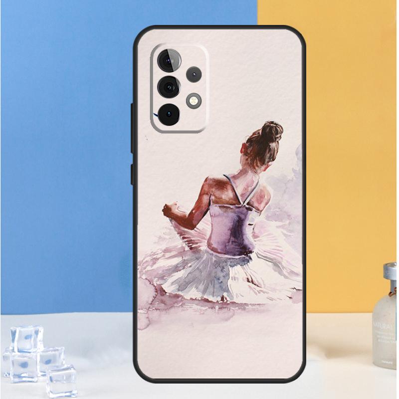 Ballerina Girl Dancing Cover For Samsung Galaxy A54 A34 A14 A32 A22 A12 A13 A23 A33 A53 A73 A51 A71 A52 Case