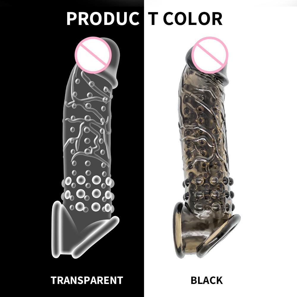 Crystal Wolf Tooth Men's Enhancing Sleeve Set - Fun Couples Toy, Adult Pleasure Product