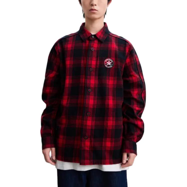 Converse All Star AW24 Shirt Men's Red 10027548-A01