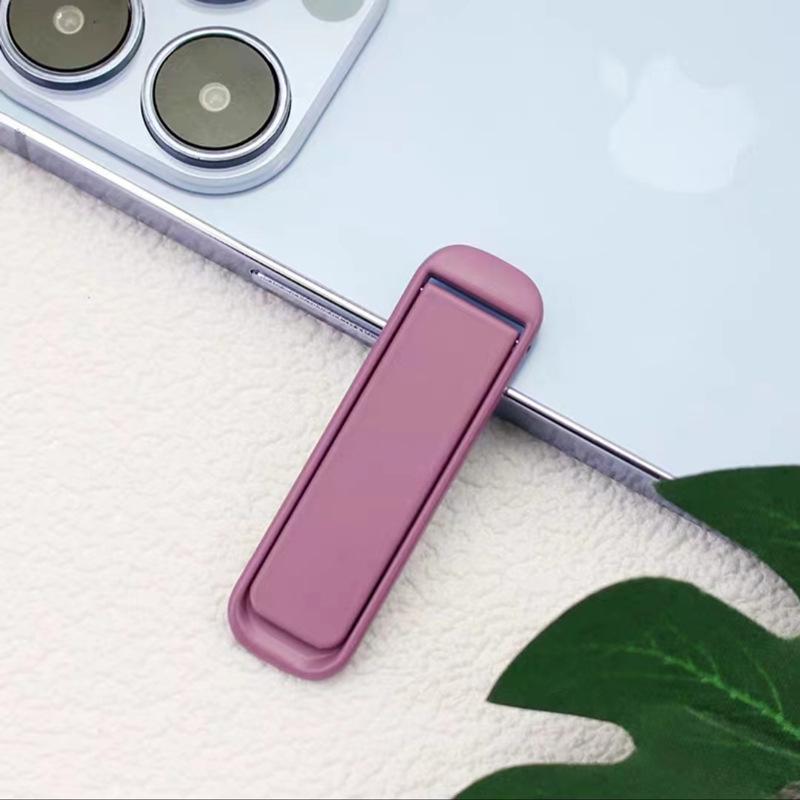 Compact Magnetic Alloy Phone Stand: Foldable, Invisible, Convenient Holder