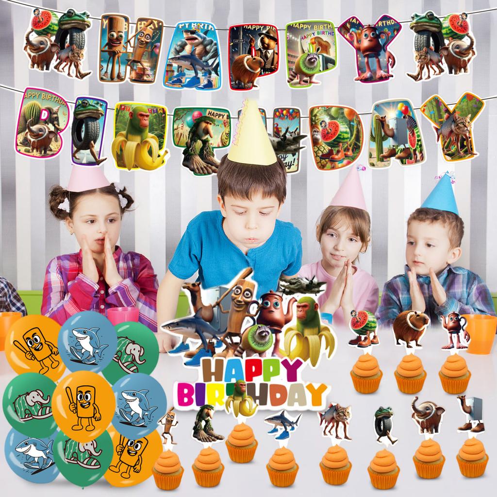 Theme Party Decoration Children's Birthday Decoration Set