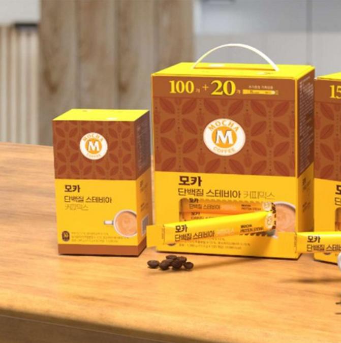 Sugar-Free Protein Coffee Mix with Stevia