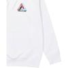 Palace Triangle Logo Hooded Long Sleeve Sweatshirt Unisex Tops White P19HD086
