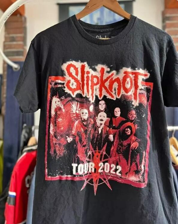 

Slipknot Rock Band Black Short Sleeve Tshirt Unisex For Men Women S5XL Unisex T-Shirt M