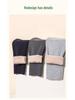 2025 Winter Tongbei Girls' Fleece-Lined Solid Leggings - Thick, Fashionable, and Warm