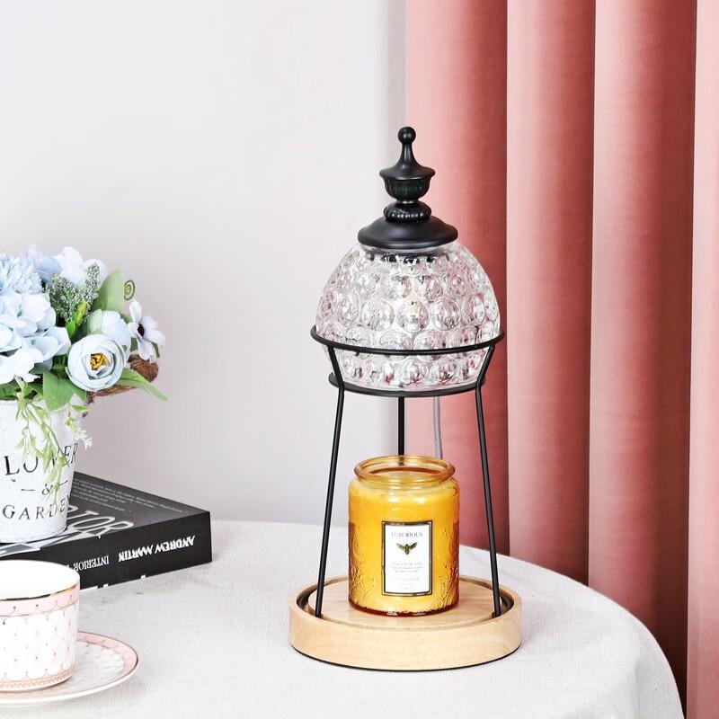 Lilang Vintage Glass Aroma Wax Melting Lamp