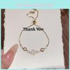 Zirkonblumen Schmuck Handkette Für Frauen Andenken Accessoire Für Geschenke