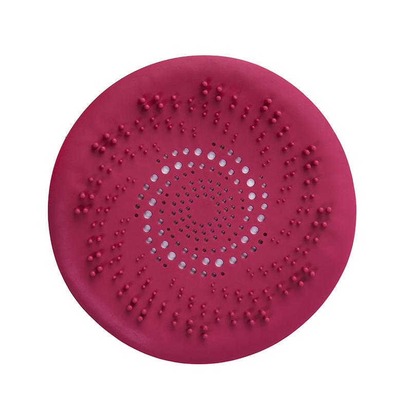 Silicone Floor Drain Hair Catcher & Anti-Clog Filter