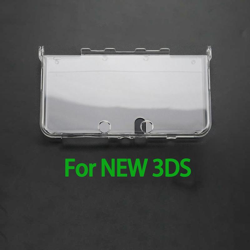 1PC Plastic Clear Crystal Hard Shell Case Cover For 3DS New 3DS XL LL For NDS Lite NDSL NDSi XL LL For PSP 2000 3000 PSV 1000