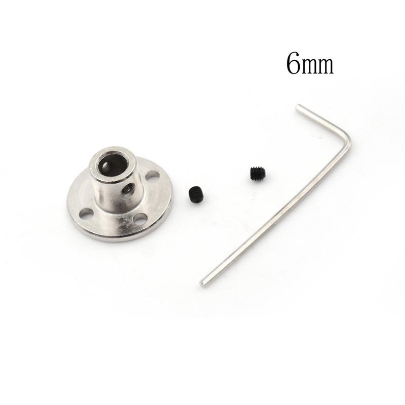 3/4/5/6/7/8/10Mm Rigid Flange Coupling Motor Guide Shaft Coupler Motor Connecto