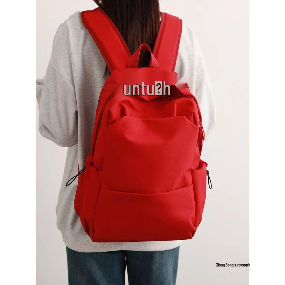 2025 Spring Trend: Large Capacity Backpack for Female Students - Perfect for Short-Distance Travel