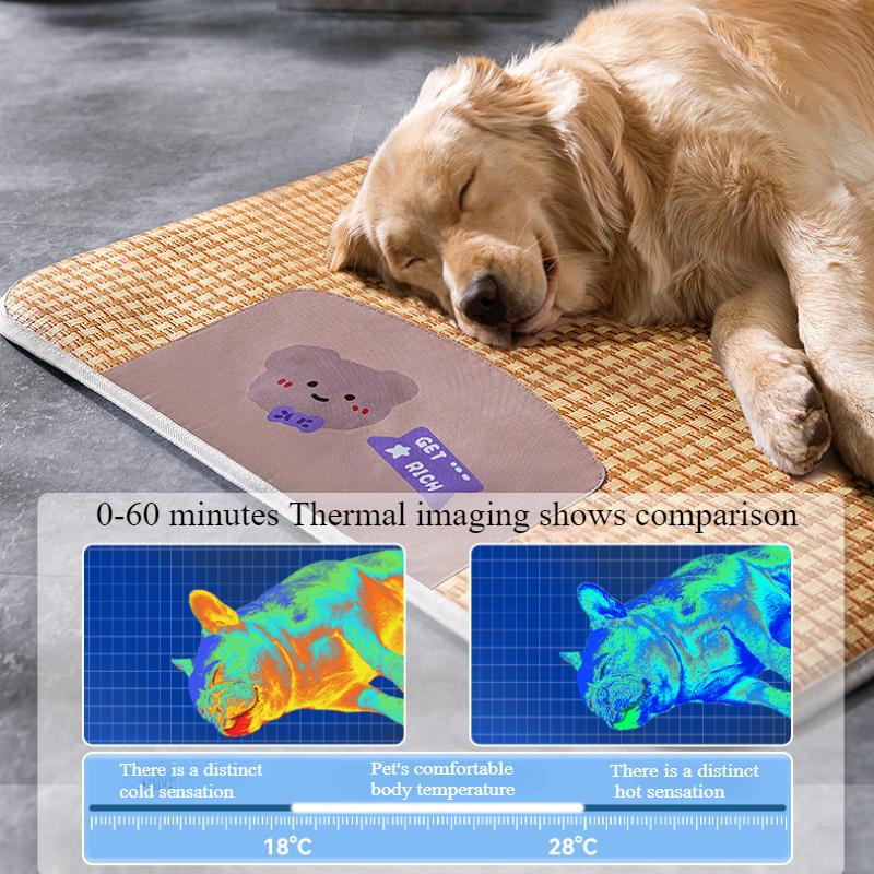 Pet Cooling Pad for Spring and Summer Pet Mat for Small Pets Weighing Up To Durable Blanket for Sofa Cats