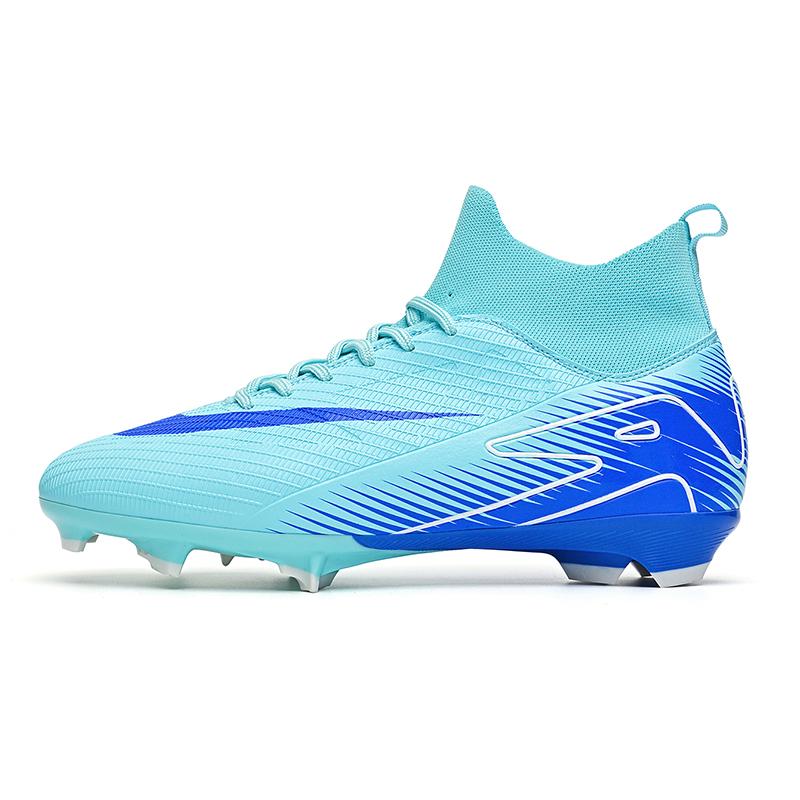 Youth Soccer Shoes Men Women Professional Training Outdoor Football Shoes Anti Slip Wear-resistant Trendy Football Boots for Man