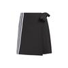Vibe Wrap Skirt Black White Women IK5148