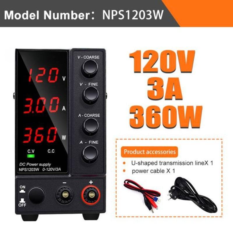 Adjustable Dc Power Supply Dual Digital LED Display Laboratory Power Supply Regulator Highly Accurate Display Source Power