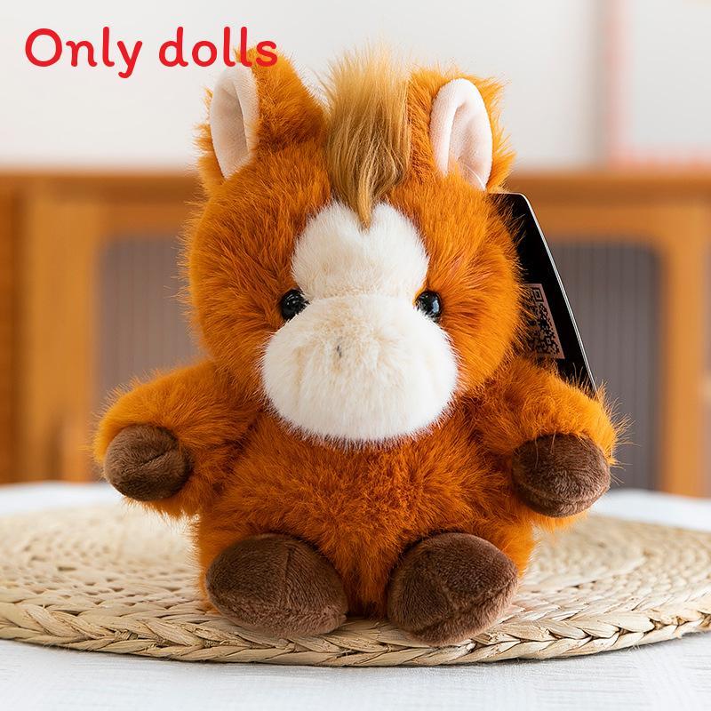 Plush Animal Stress Toy With Pp Cotton Filling For Office Desk Decor And Relaxation