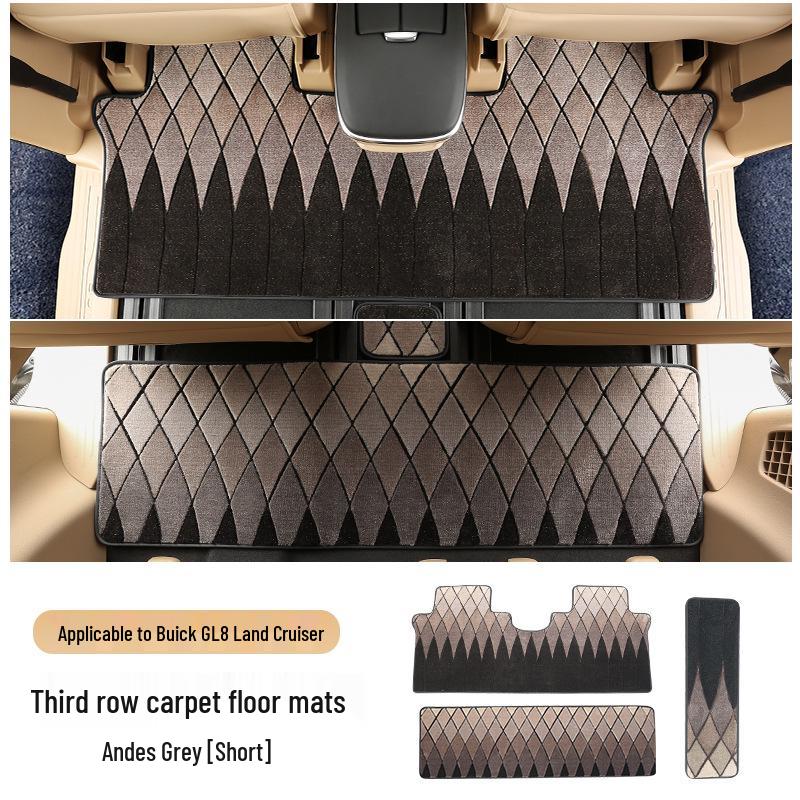 25 Buick GL8 Luxgen PHEV Middle Row Carpet Floor Mats - Interior Upgrade